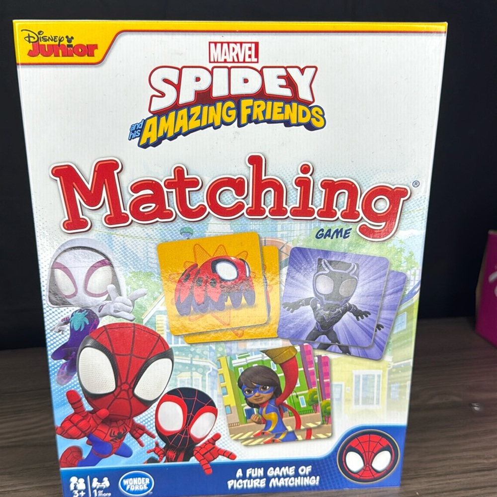 Disney Junior Marvel Spidey Amazing Friends Matching Game